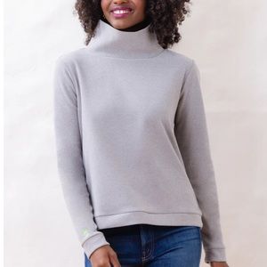 NWOT Dudley Stephens Park Slope Sweater in Heather Gray XS